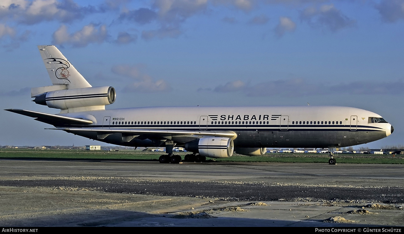 Aircraft Photo of 9Q-CSS | McDonnell Douglas DC-10-10 | Shabair | AirHistory.net #193427