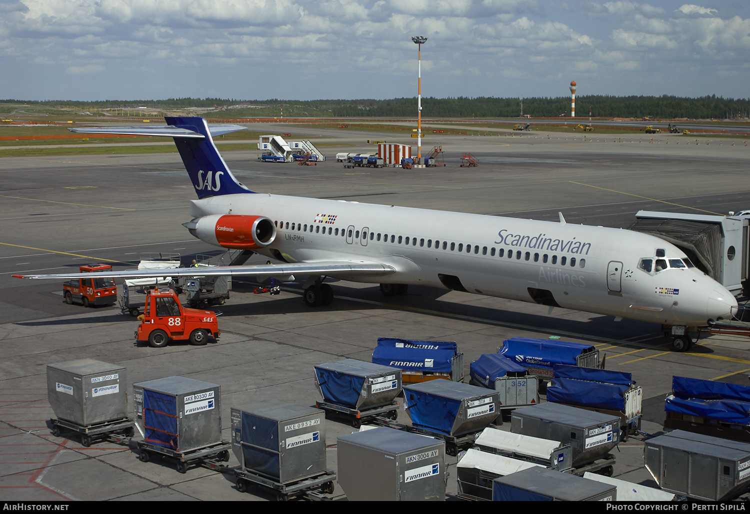 Aircraft Photo of LN-RMH | McDonnell Douglas MD-87 (DC-9-87) | Scandinavian Airlines - SAS | AirHistory.net #193434