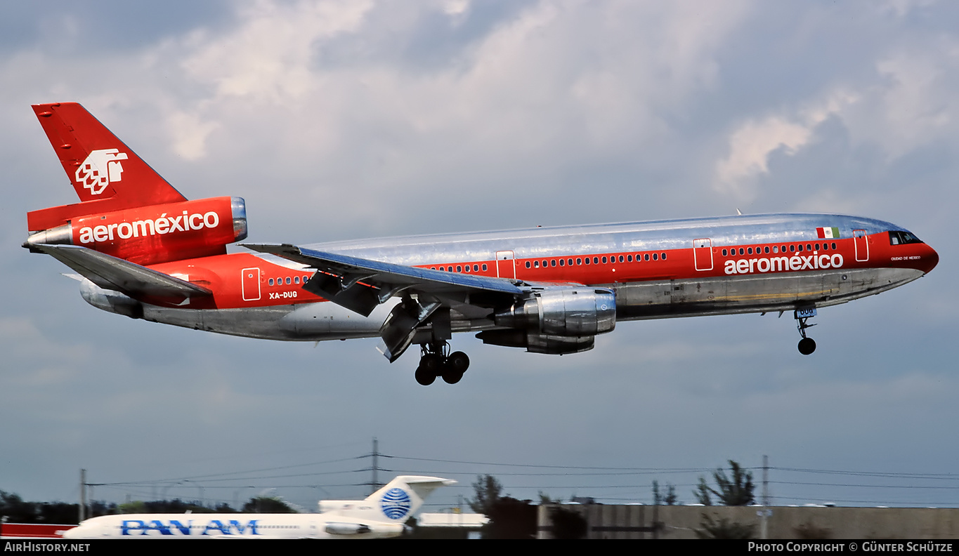 Aircraft Photo of XA-DUG | McDonnell Douglas DC-10-30 | AeroMéxico | AirHistory.net #193435