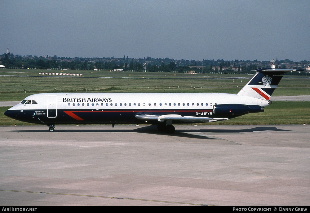 Aircraft Photo of G-AWYR | BAC 111-501EX One-Eleven | British Airways | AirHistory.net #193437