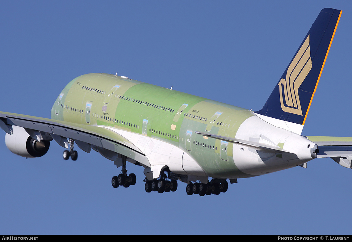 Aircraft Photo of F-WWST | Airbus A380-841 | Singapore Airlines | AirHistory.net #193440