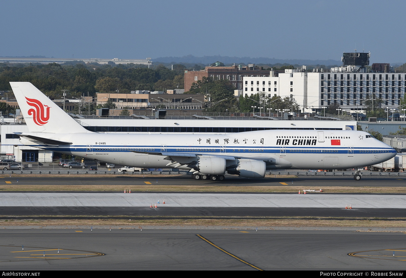 Aircraft Photo of B-2485 | Boeing 747-89L | Air China | AirHistory.net #193443