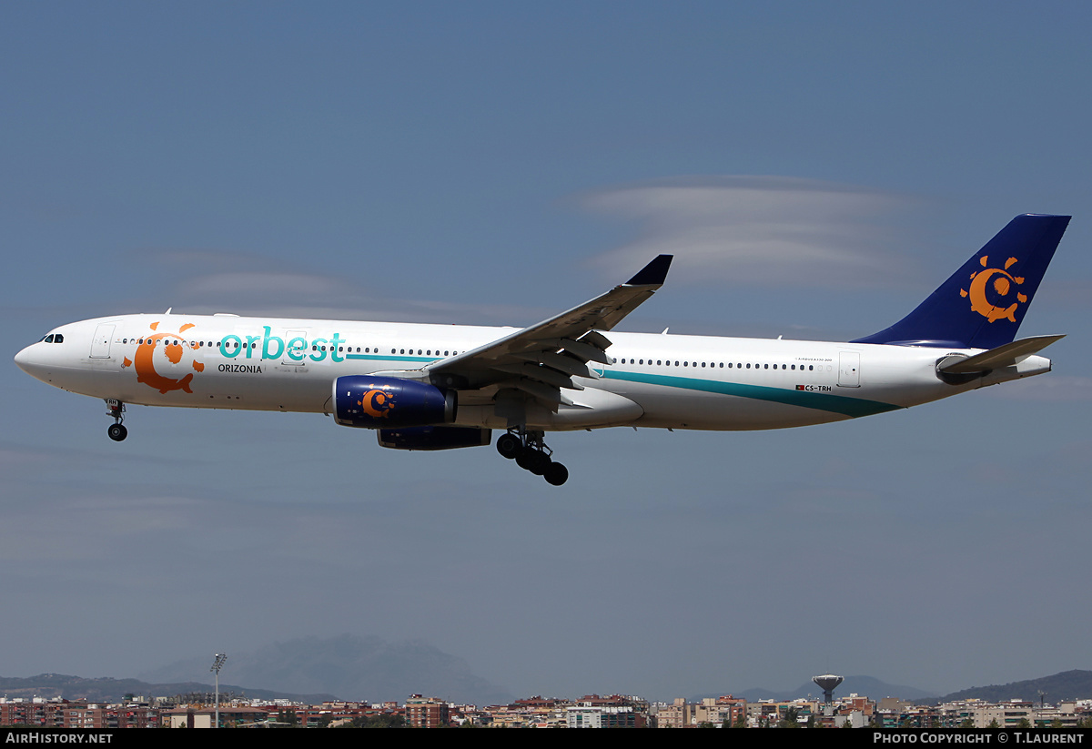 Aircraft Photo of CS-TRH | Airbus A330-343 | Orbest Orizonia Airlines | AirHistory.net #193450