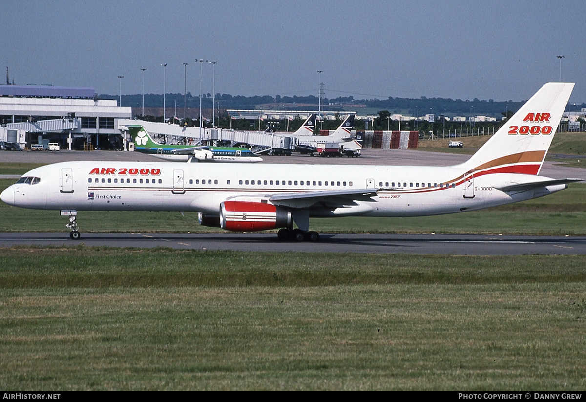 Aircraft Photo of G-OOOD | Boeing 757-28A | Air 2000 | AirHistory.net #193462