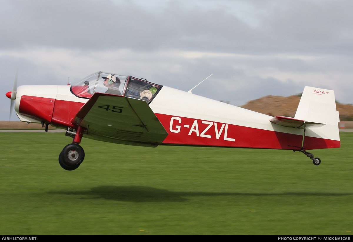 Aircraft Photo of G-AZVL | Jodel D-119 | AirHistory.net #193467