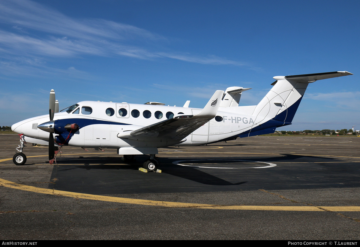 Aircraft Photo of F-HPGA | Hawker Beechcraft 350i King Air (B300) | AirHistory.net #193471