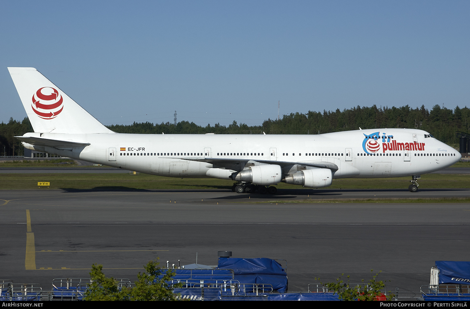 Aircraft Photo of EC-JFR | Boeing 747-228BM | Air Pullmantur | AirHistory.net #193479