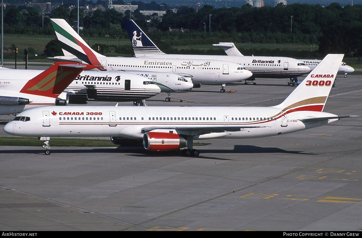 Aircraft Photo of C-FXOO | Boeing 757-28A | Canada 3000 | AirHistory.net #193489