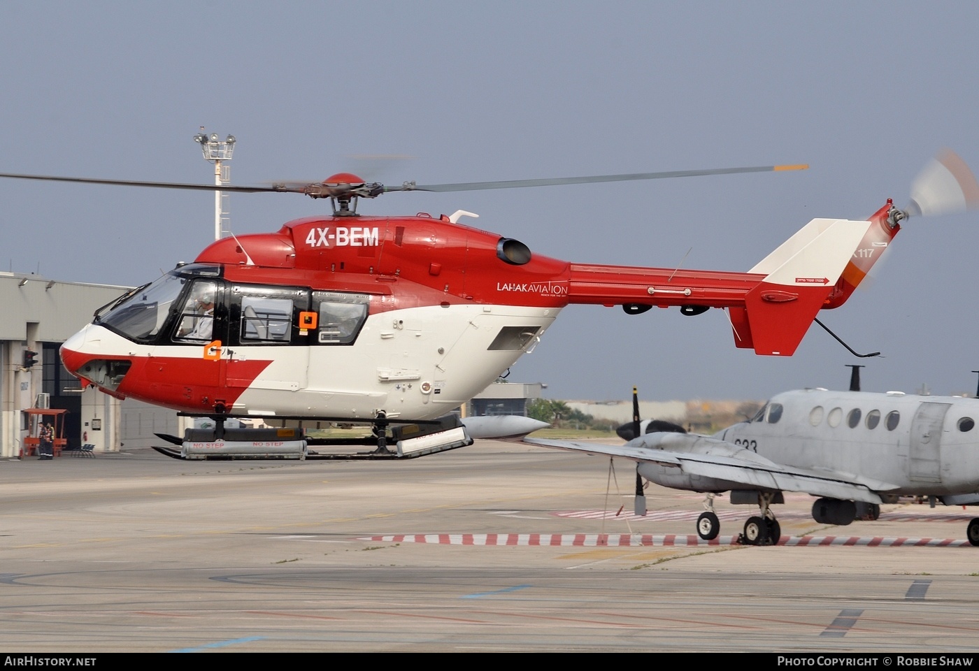 Aircraft Photo of 4X-BEM | Airbus Helicopters BK-117 B-2 | Lahak Aviation | AirHistory.net #193491