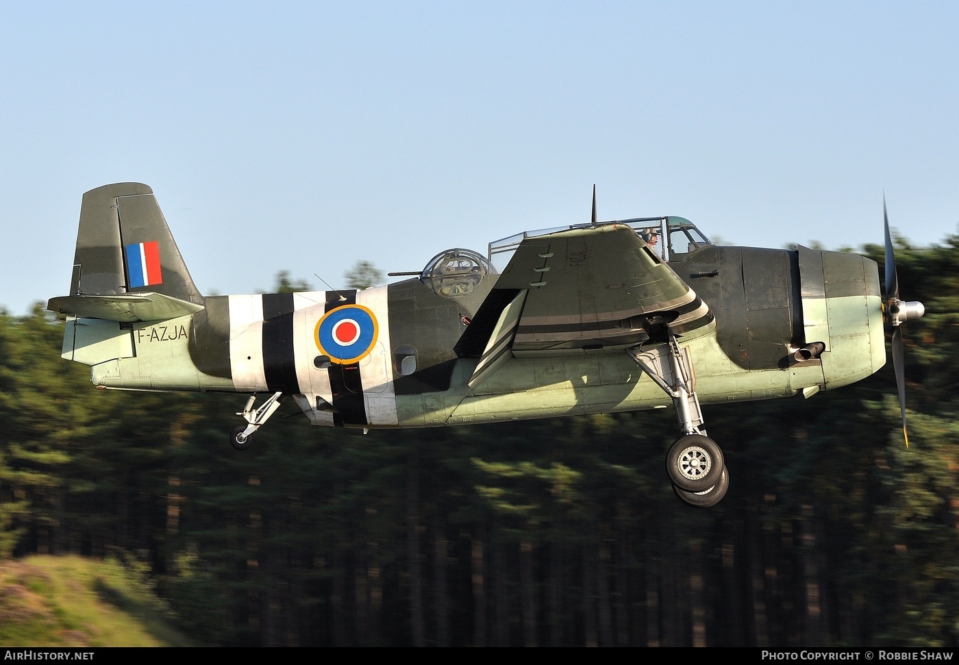 Aircraft Photo of F-AZJA | Grumman TBM-3E Avenger | UK - Navy | AirHistory.net #193492