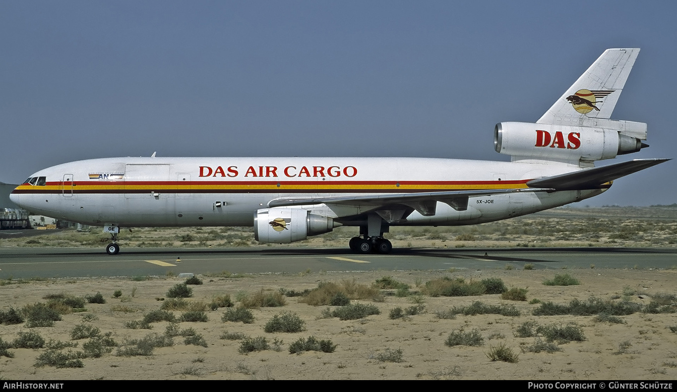 Aircraft Photo of 5X-JOE | McDonnell Douglas DC-10-30CF | DAS Air Cargo - Dairo Air Services | AirHistory.net #193495