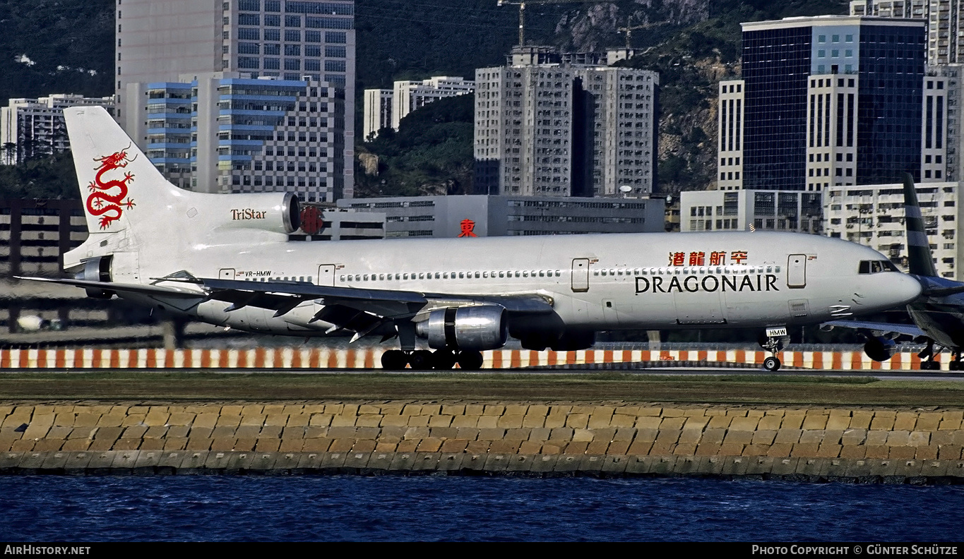 Aircraft Photo of VR-HMW | Lockheed L-1011-385-1 TriStar 1 | Dragonair | AirHistory.net #193510