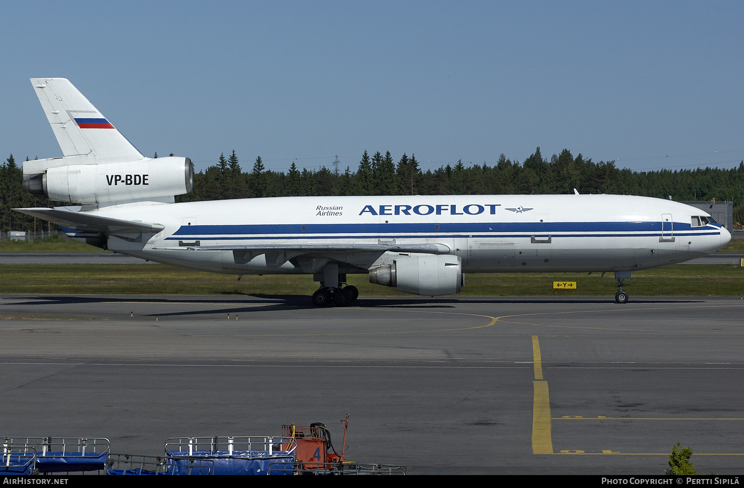 Aircraft Photo of VP-BDE | McDonnell Douglas DC-10-40(F) | Aeroflot - Russian Airlines Cargo | AirHistory.net #193518