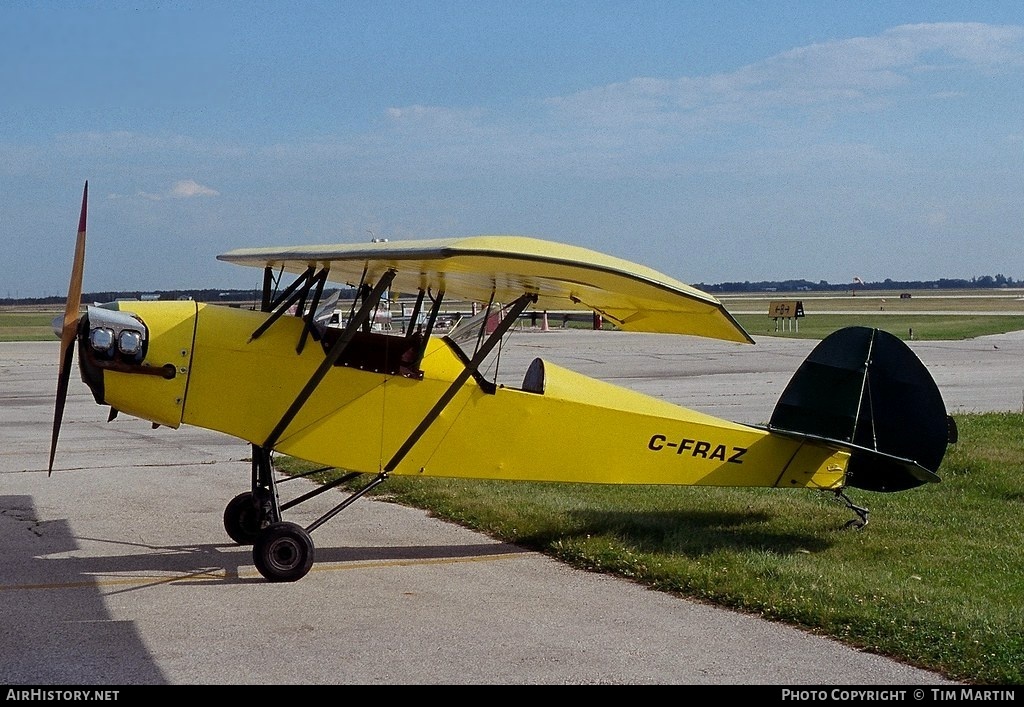 Aircraft Photo of C-FRAZ | Pietenpol Air Camper | AirHistory.net #193548