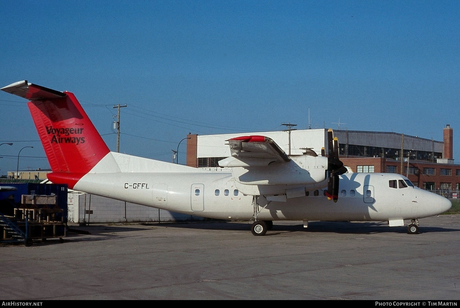 Aircraft Photo of C-GFFL | De Havilland Canada DHC-7-102 Dash 7 | Voyageur Airways | AirHistory.net #193556