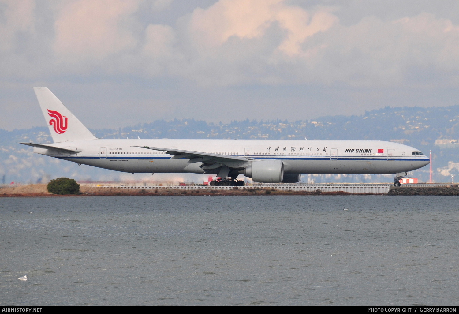 Aircraft Photo of B-2038 | Boeing 777-39L/ER | Air China | AirHistory.net #193571
