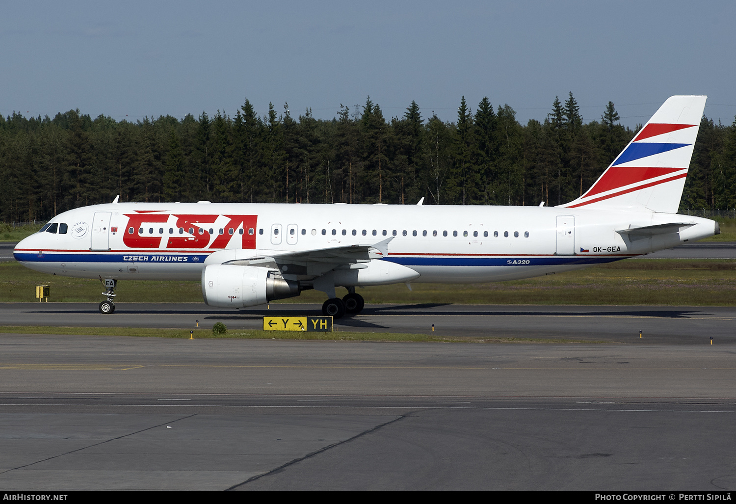 Aircraft Photo of OK-GEA | Airbus A320-214 | ČSA - Czech Airlines | AirHistory.net #193590