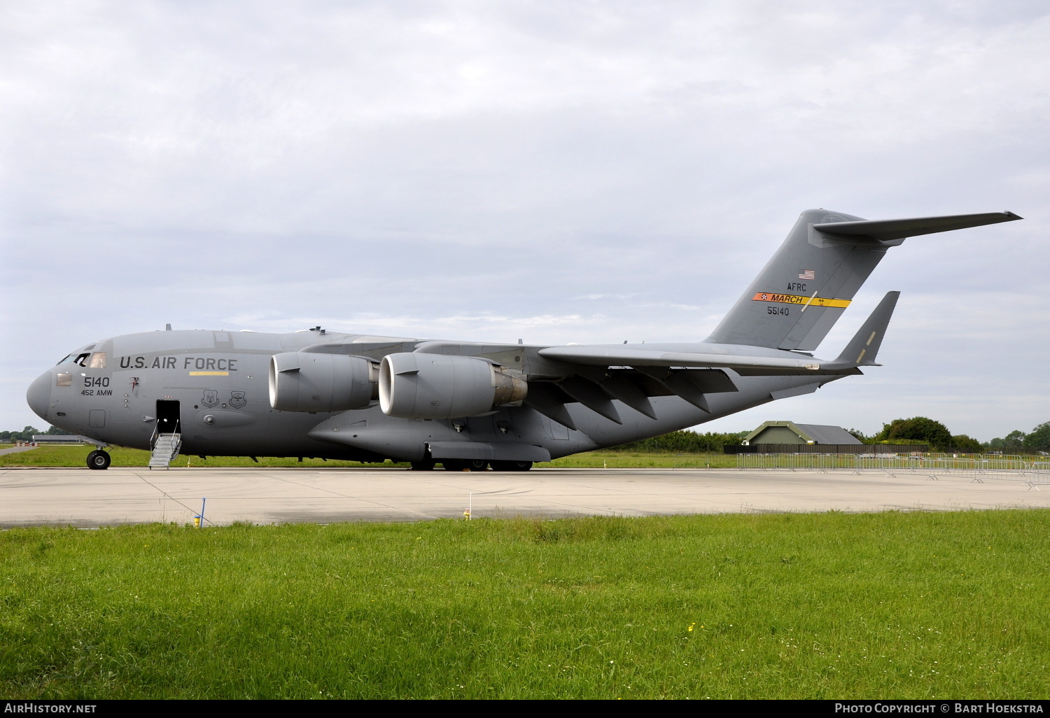 Aircraft Photo of 05-5140 / 55140 | Boeing CC-177 Globemaster III (C-17A) | USA - Air Force | AirHistory.net #193607