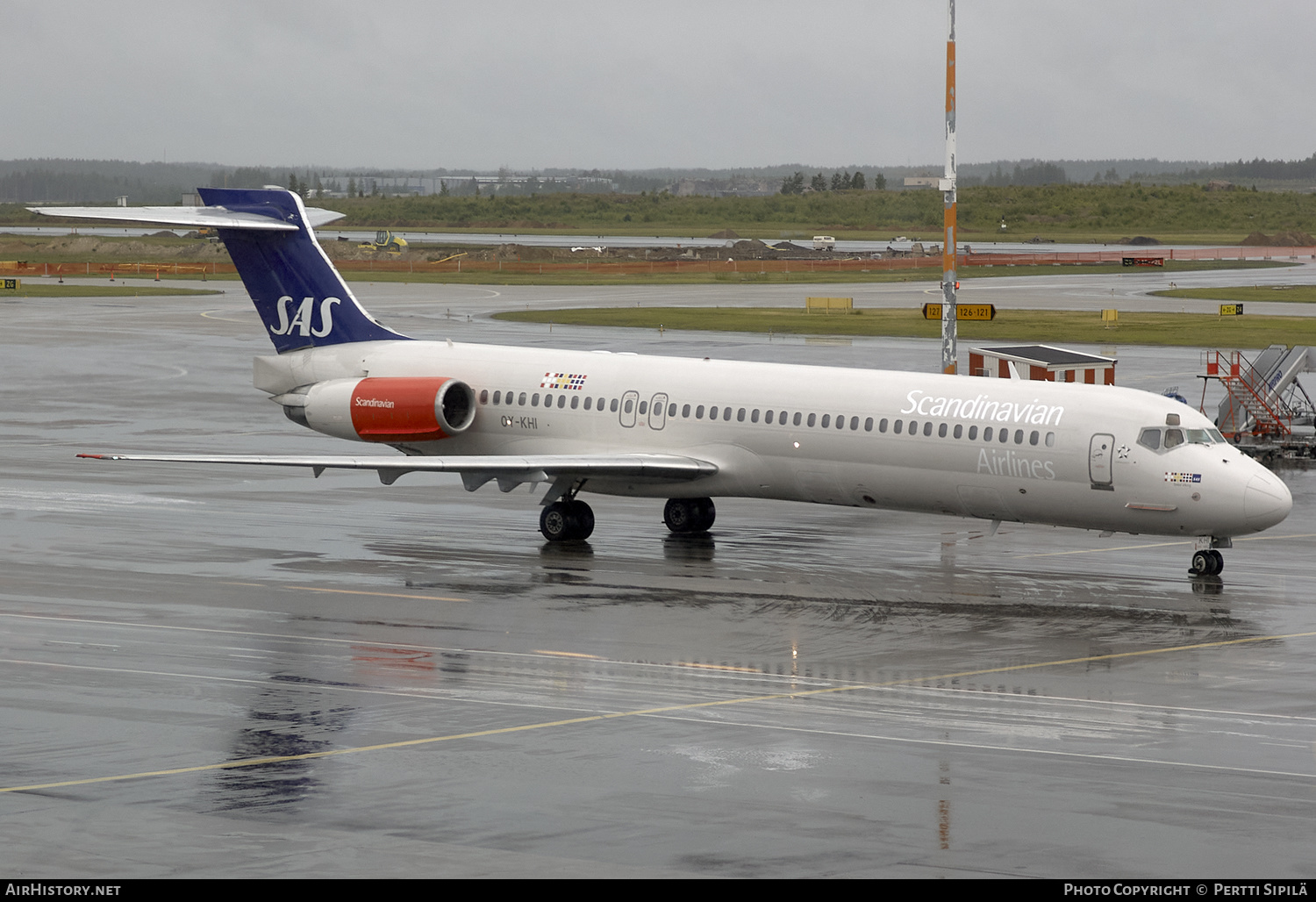 Aircraft Photo of OY-KHI | McDonnell Douglas MD-87 (DC-9-87) | Scandinavian Airlines - SAS | AirHistory.net #193625