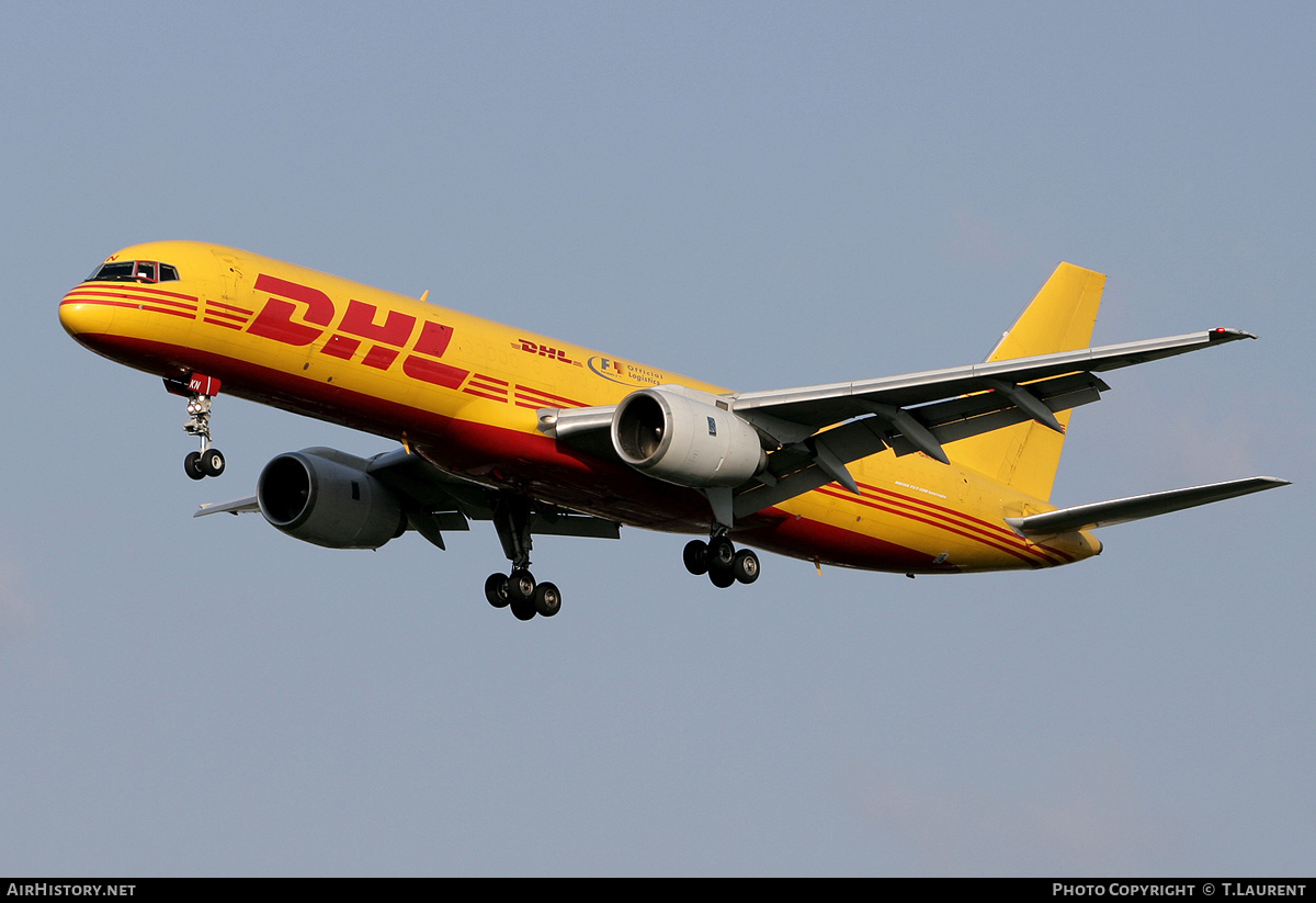 Aircraft Photo of G-BIKN | Boeing 757-236/SF | DHL International | AirHistory.net #193626