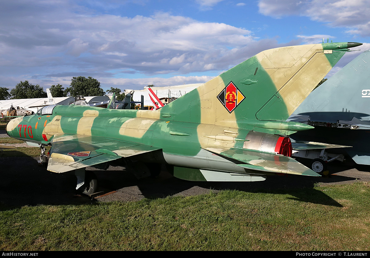 Aircraft Photo of 770 | Mikoyan-Gurevich MiG-21PFM | East Germany - Air Force | AirHistory.net #193627