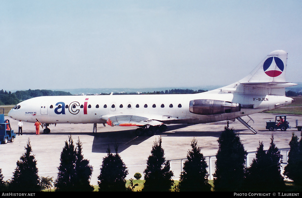 Aircraft Photo of F-BJEN | Sud SE-210 Caravelle 10B3 Super B | Air Charter International - ACI | AirHistory.net #193628