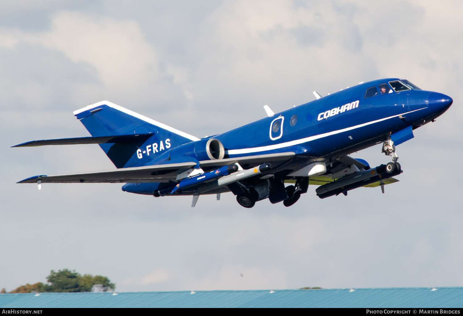 Aircraft Photo of G-FRAS | Dassault Falcon 20DC | Cobham Aviation Services | AirHistory.net #193635