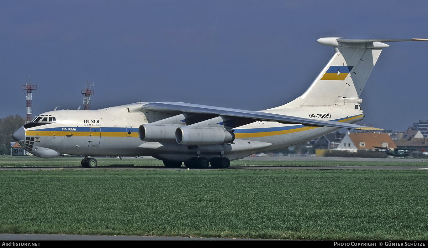 Aircraft Photo of UR-76680 | Ilyushin Il-76MD | Busol Airline | AirHistory.net #193641