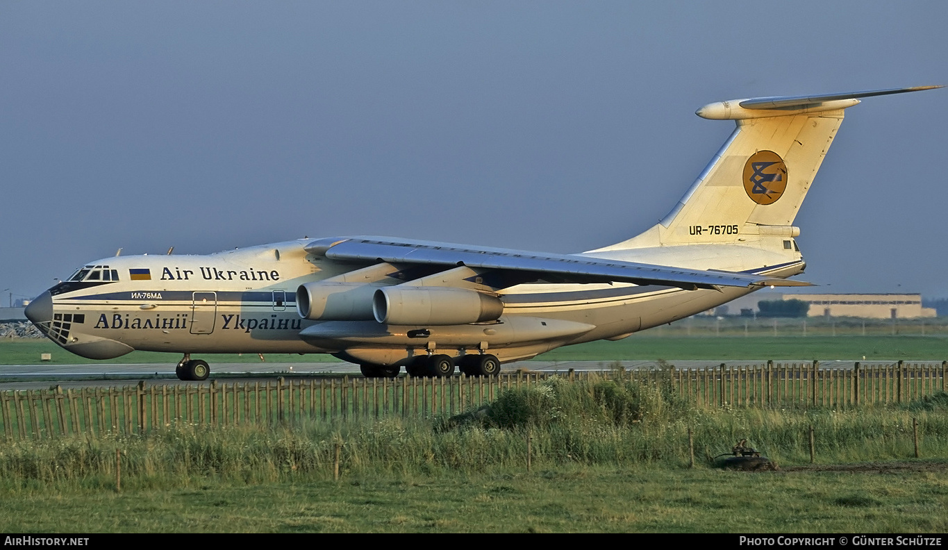 Aircraft Photo of UR-76705 | Ilyushin Il-76MD | Air Ukraine | AirHistory.net #193665