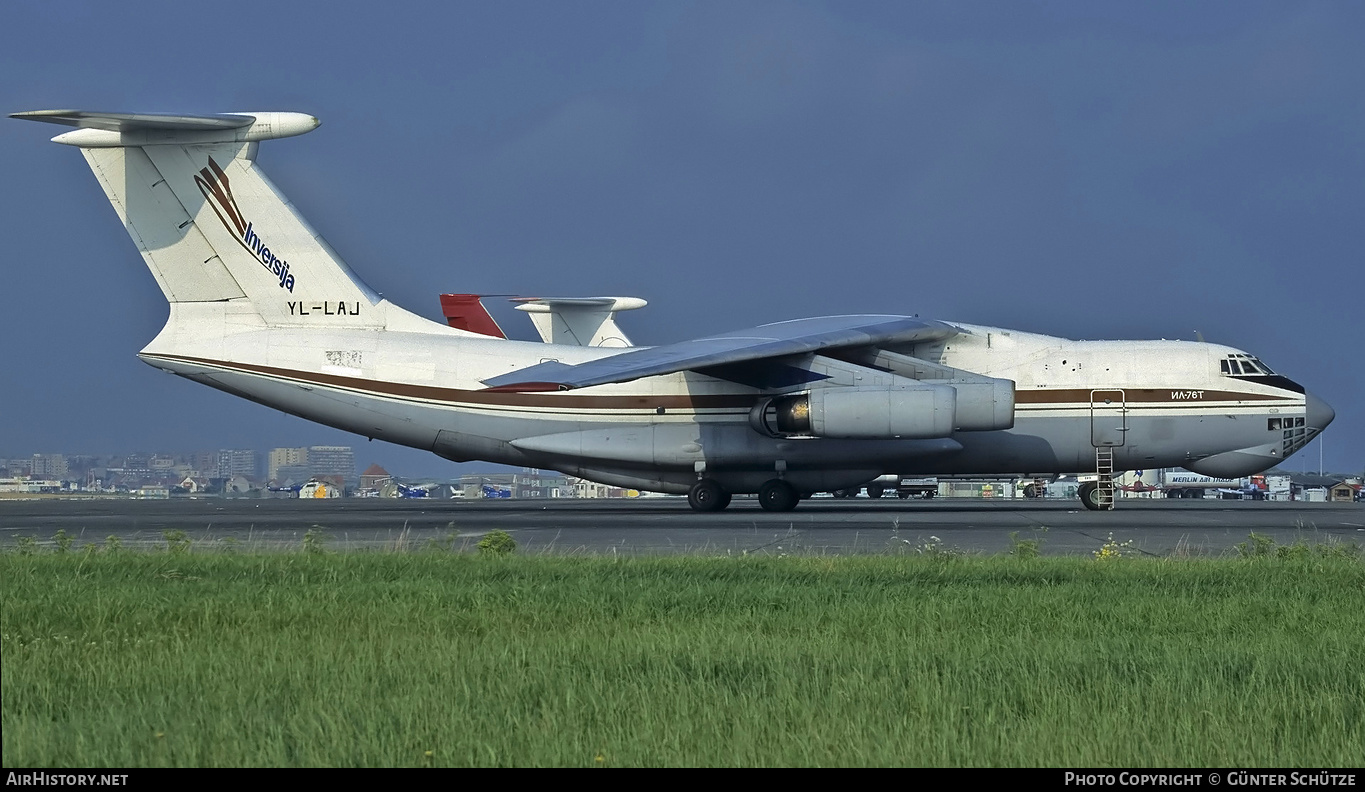 Aircraft Photo of YL-LAJ | Ilyushin Il-76TD | Inversija | AirHistory.net #193666