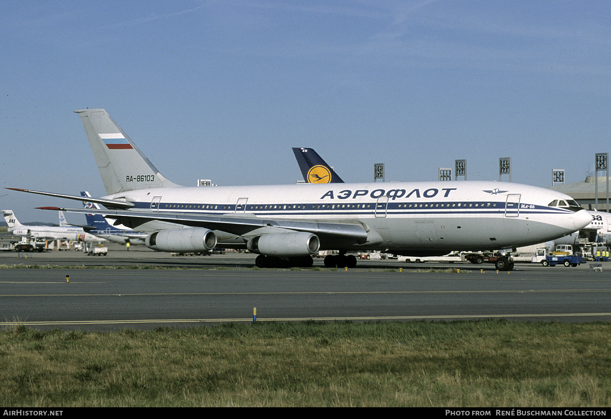 Aircraft Photo of RA-86103 | Ilyushin Il-86 | Aeroflot | AirHistory.net #193667