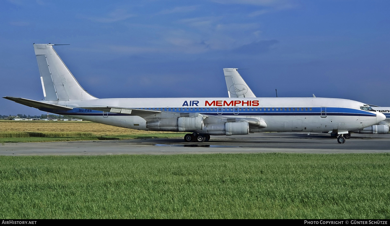 Aircraft Photo of SU-PBB | Boeing 707-328C | Air Memphis | AirHistory.net #193673