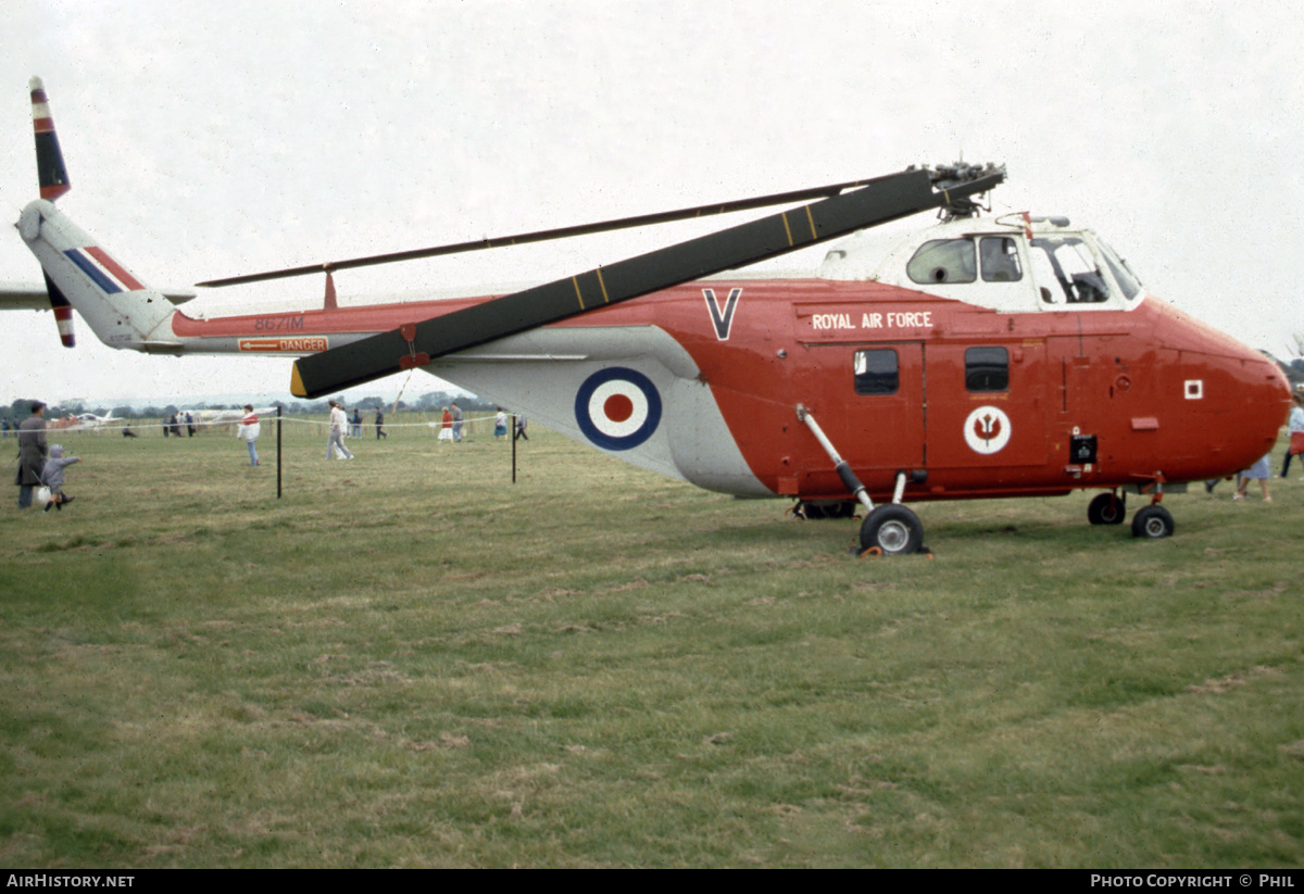 Aircraft Photo of 8671M / XJ435 | Westland WS-55-3 Whirlwind HAR10 | UK - Air Force | AirHistory.net #193675