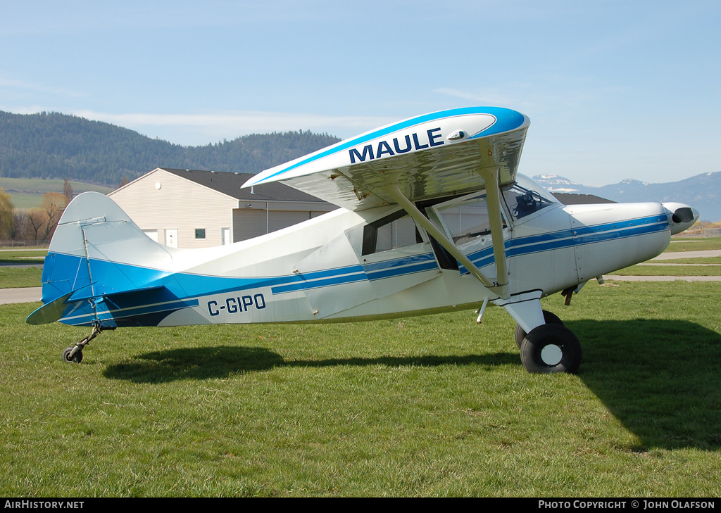 Aircraft Photo of C-GIPO | Maule M-4-210C Rocket | AirHistory.net #193709