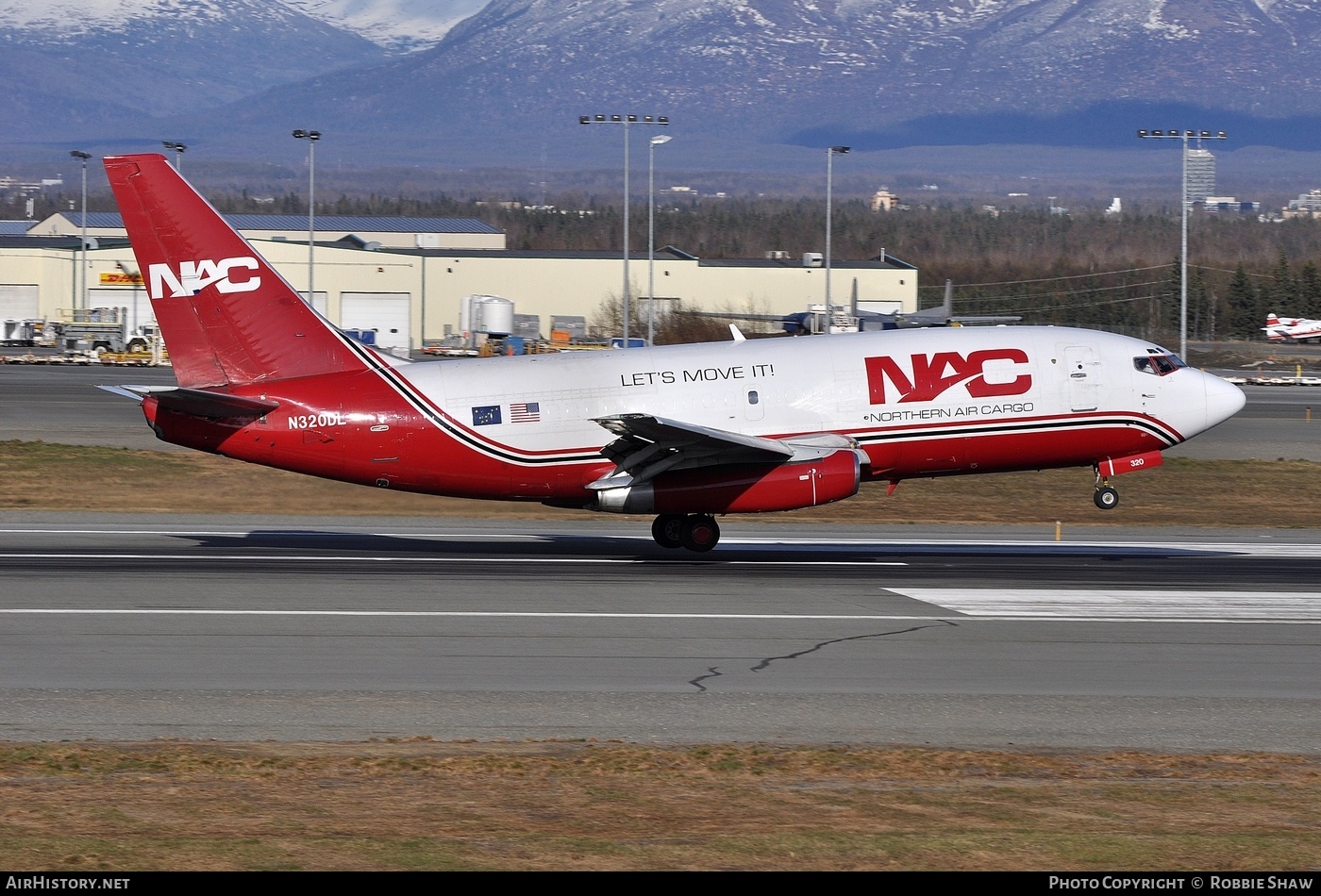 Aircraft Photo of N320DL | Boeing 737-232/Adv(F) | Northern Air Cargo - NAC | AirHistory.net #193715