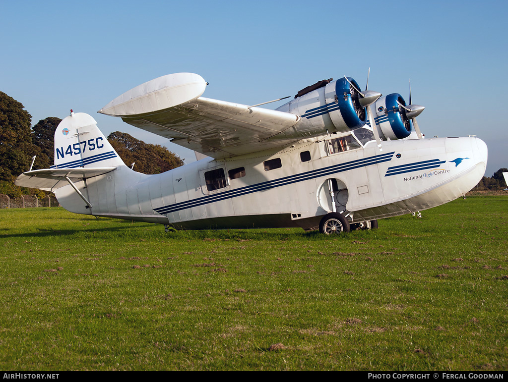 Aircraft Photo of N4575C | Grumman G-21A Goose | National Flight Centre | AirHistory.net #193721