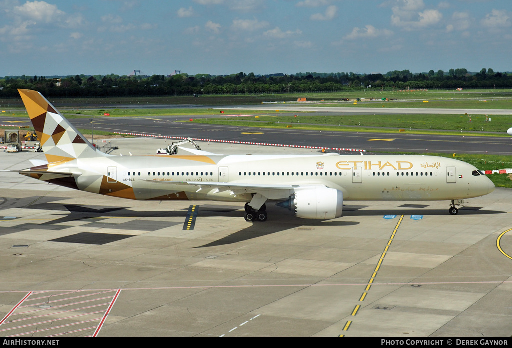 Aircraft Photo of A6-BLS | Boeing 787-9 Dreamliner | Etihad Airways | AirHistory.net #193729