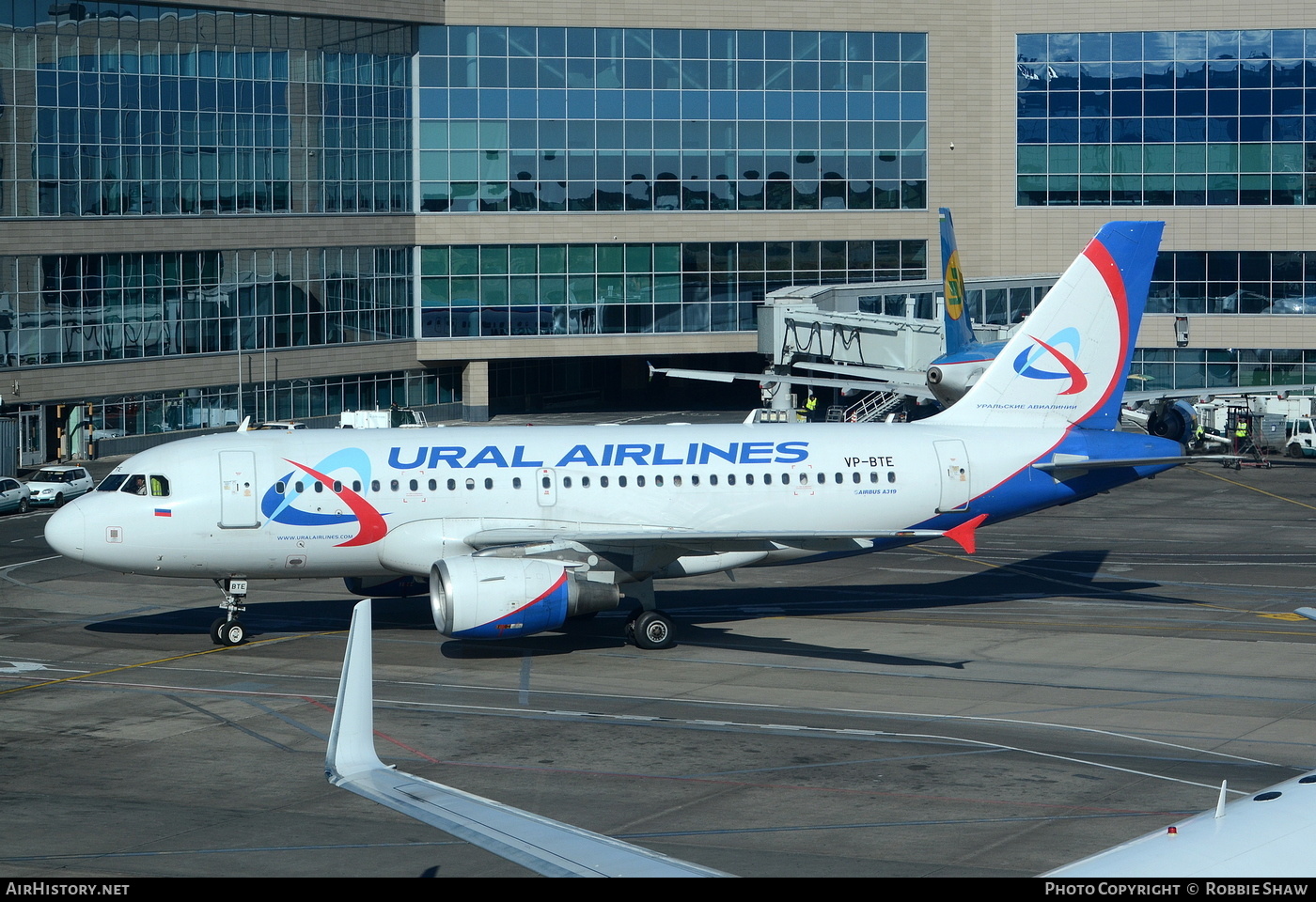 Aircraft Photo of VP-BTE | Airbus A319-112 | Ural Airlines | AirHistory.net #193735
