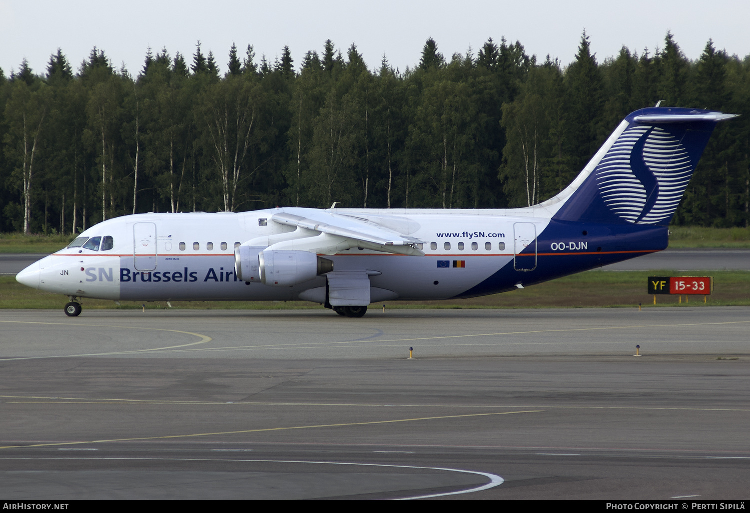 Aircraft Photo of OO-DJN | British Aerospace Avro 146-RJ85 | SN Brussels Airlines | AirHistory.net #193738