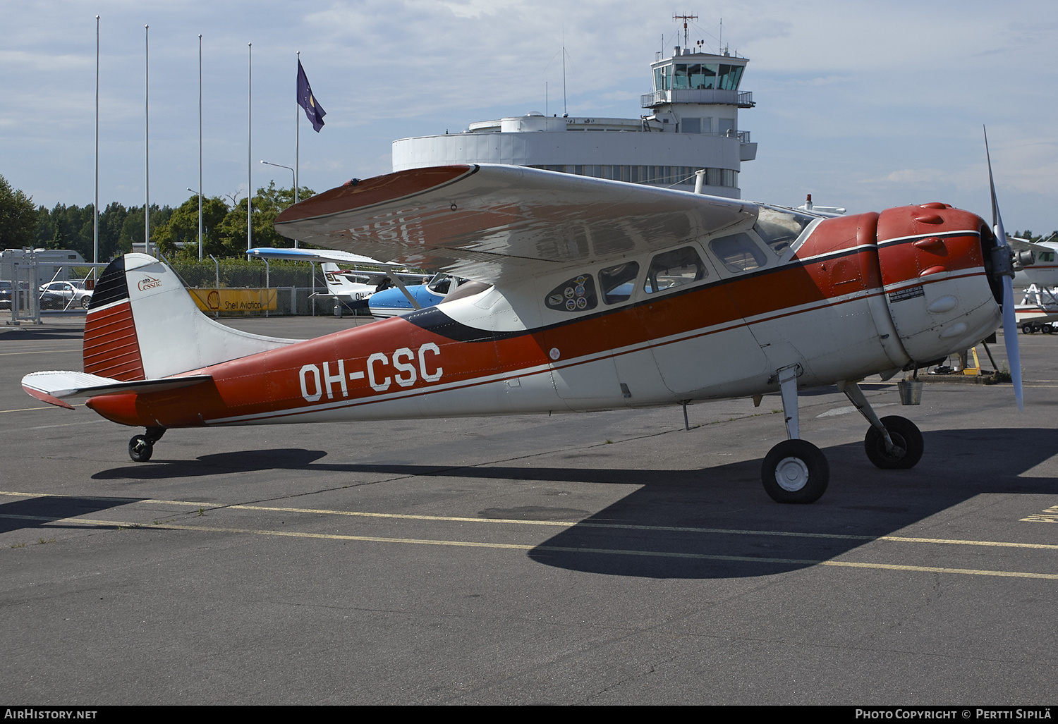 Aircraft Photo of OH-CSC | Cessna 195B | AirHistory.net #193752