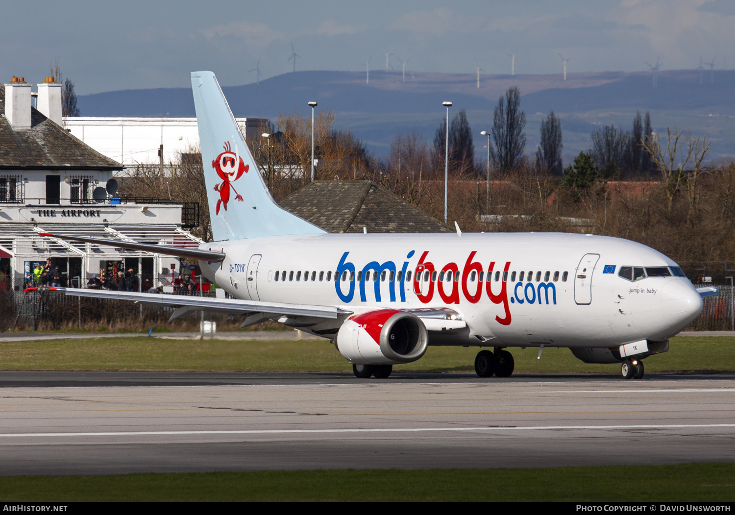 Aircraft Photo of G-TOYK | Boeing 737-33R | Bmibaby | AirHistory.net #193757