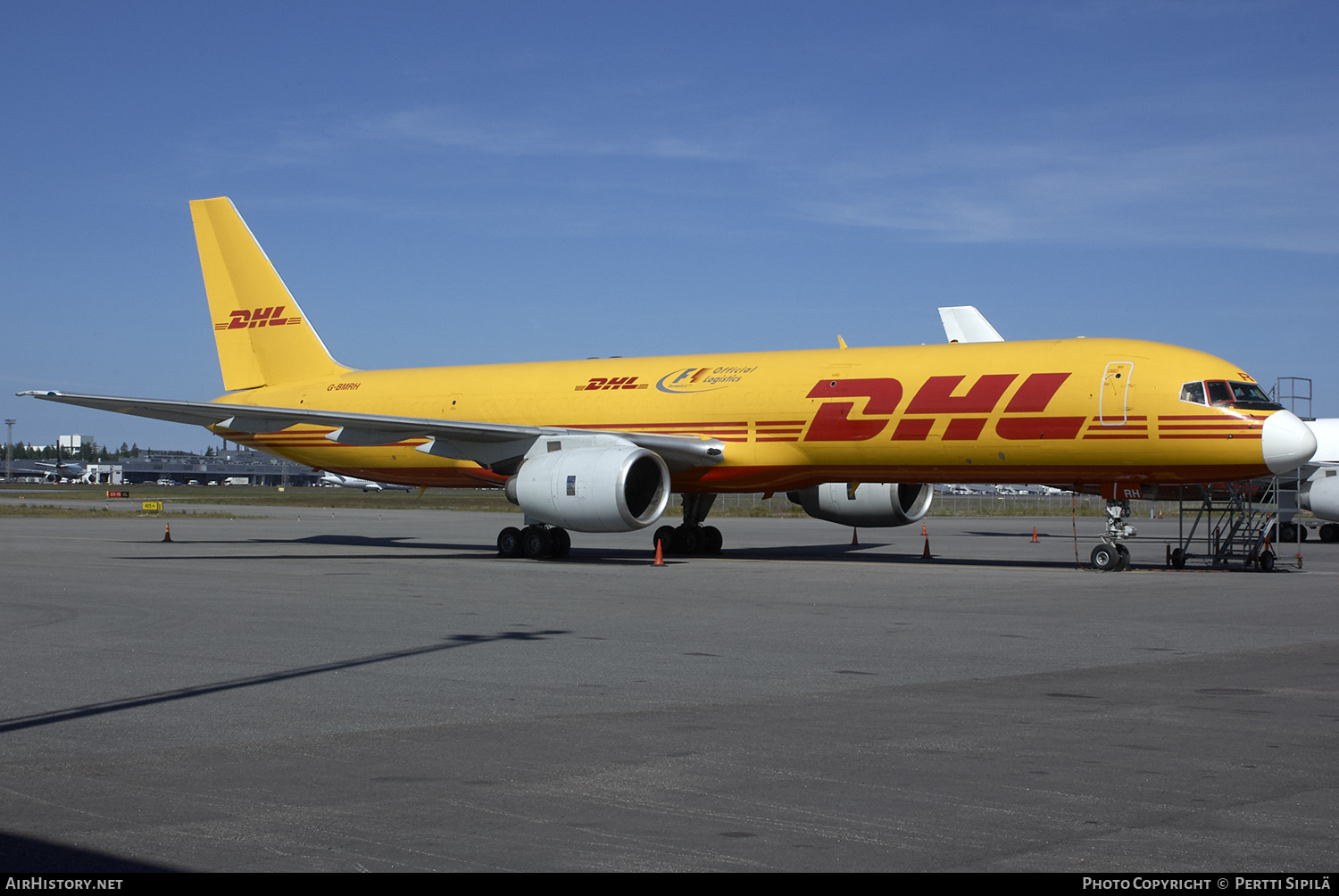 Aircraft Photo of G-BMRH | Boeing 757-236/SF | DHL International | AirHistory.net #193760