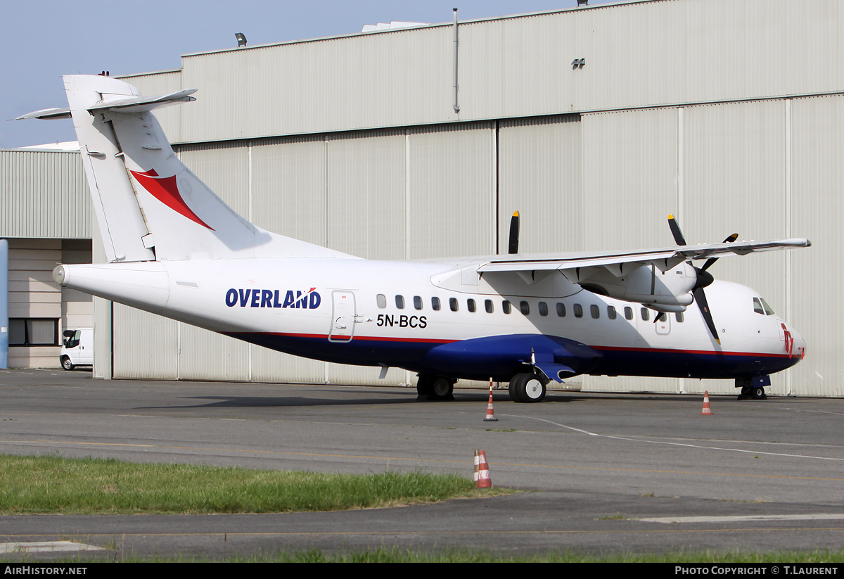 Aircraft Photo of 5N-BCS | ATR ATR-42-320 | Overland Airways | AirHistory.net #193762