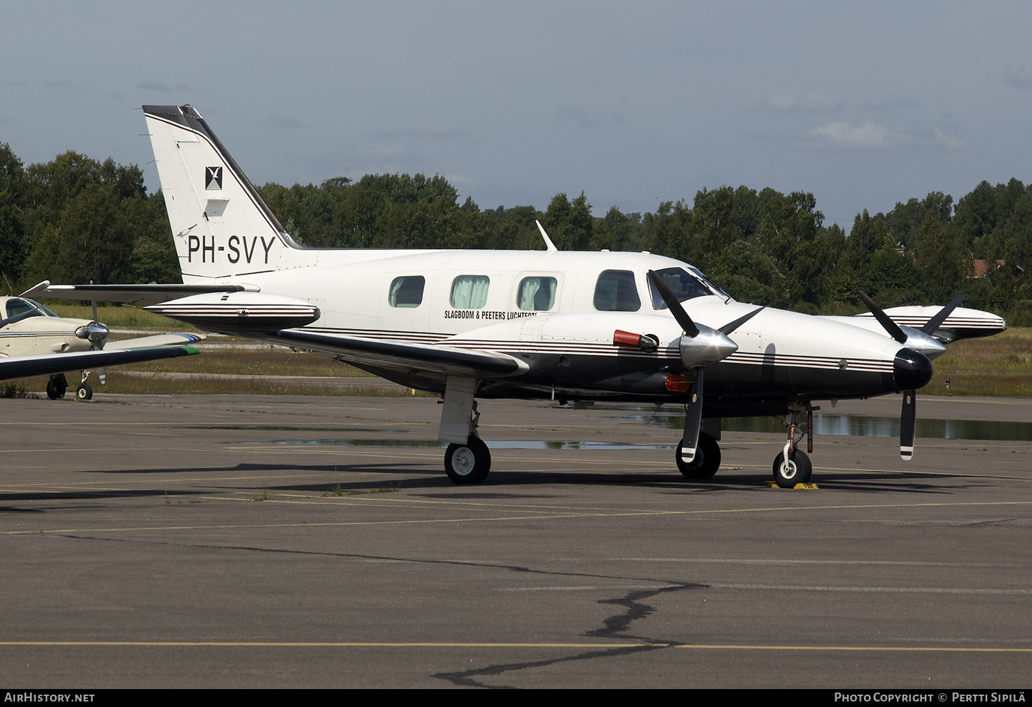 Aircraft Photo of PH-SVY | Piper PA-31T Cheyenne II | Slagboom & Peeters Luchtfotografie | AirHistory.net #193768