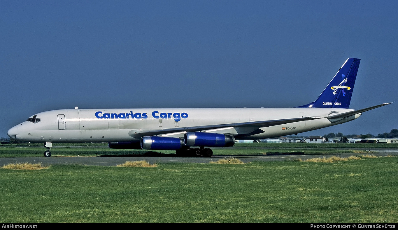 Aircraft Photo of EC-GEE | McDonnell Douglas DC-8-62H | Canarias Cargo | AirHistory.net #193770