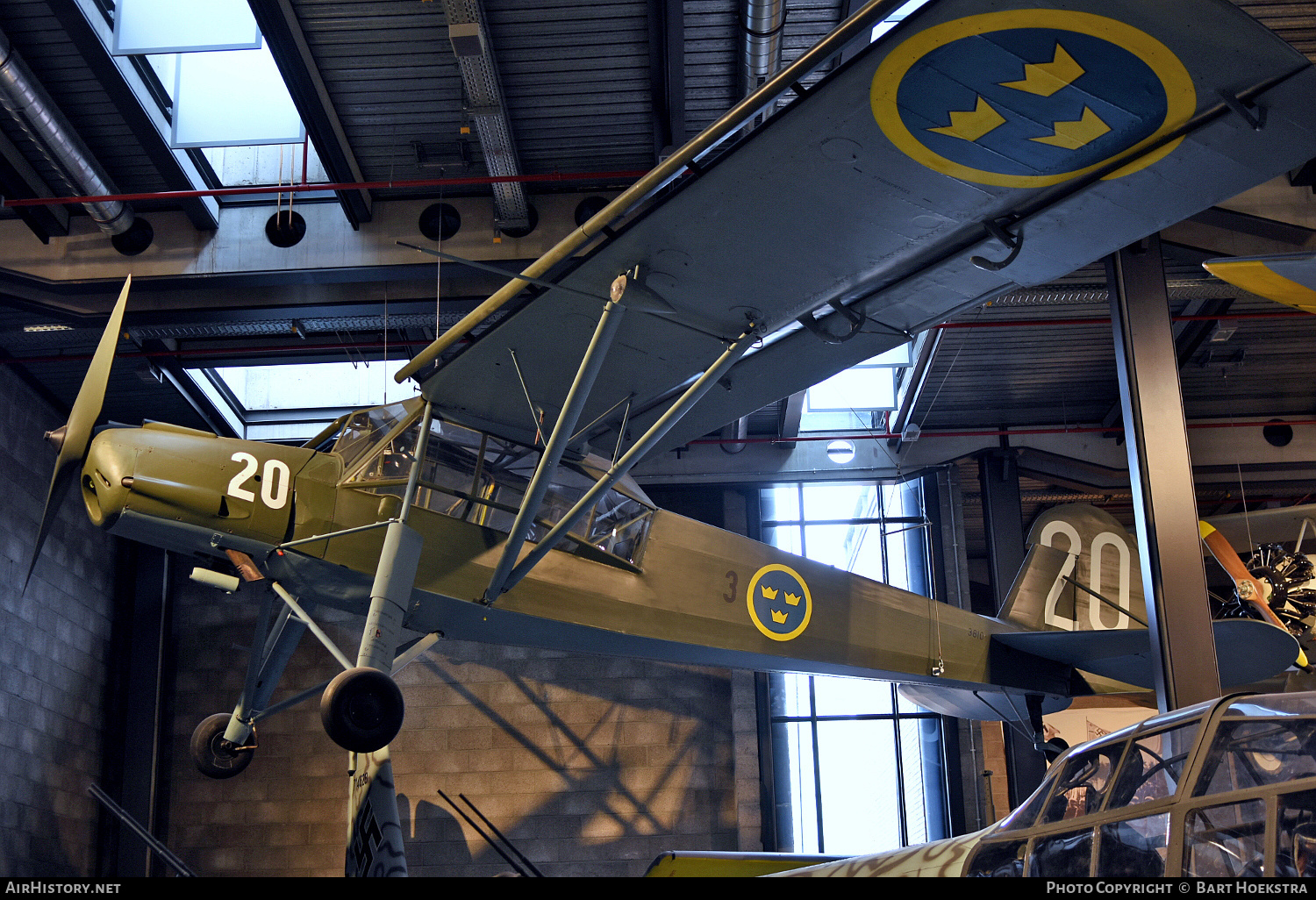 Aircraft Photo of 3810 | Fieseler S14 Storch (Fi-156C-3) | Sweden - Air Force | AirHistory.net #193771