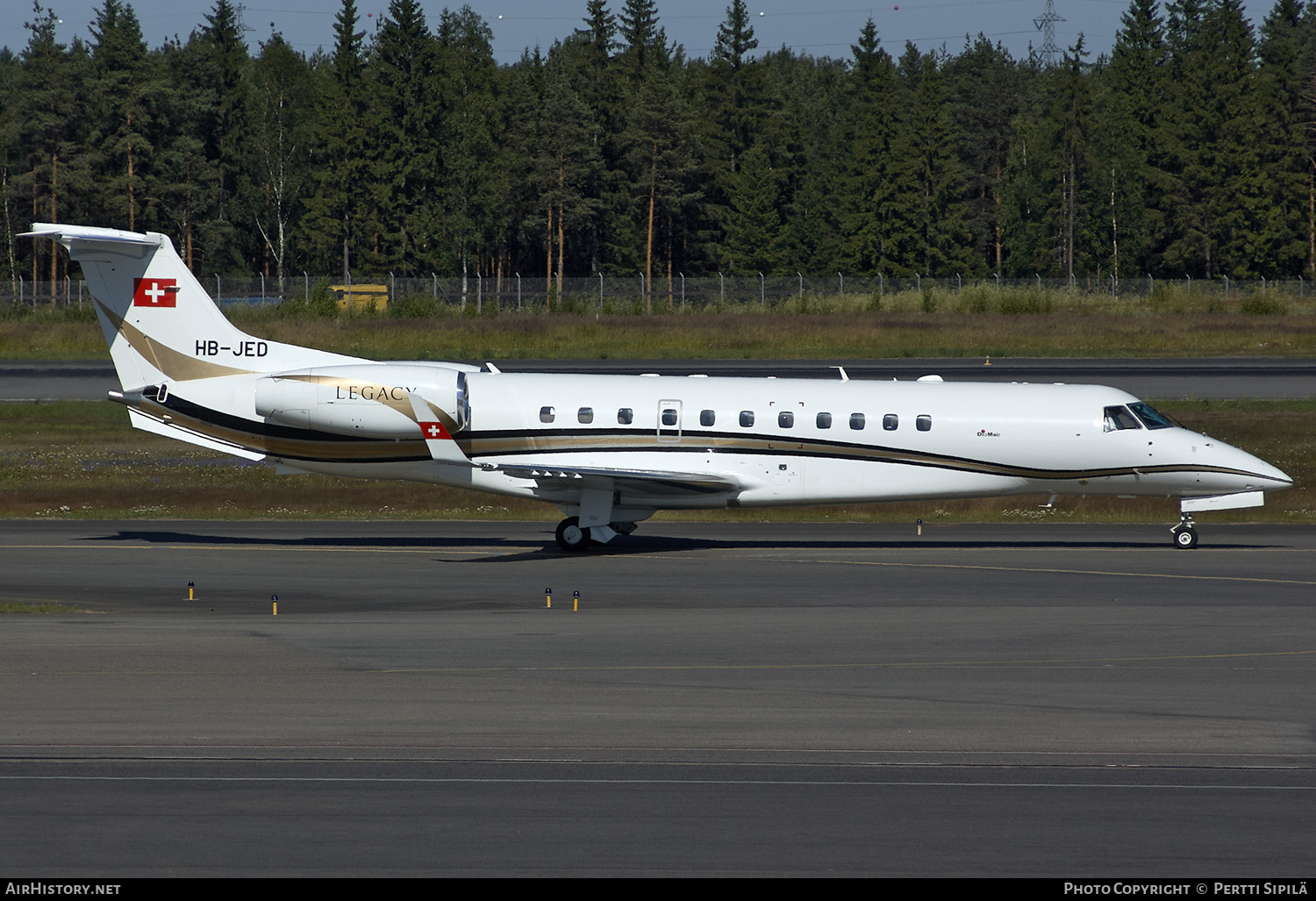 Aircraft Photo of HB-JED | Embraer Legacy 600 (EMB-135BJ) | DiaMair | AirHistory.net #193782