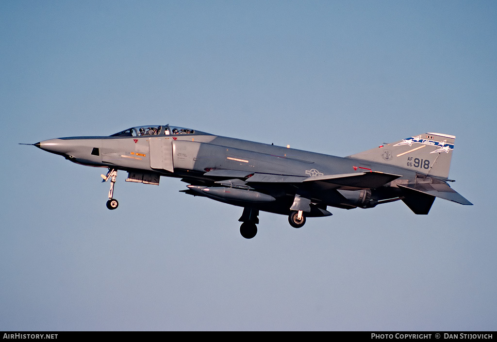 Aircraft Photo of 65-0918 / AF65-918 | McDonnell RF-4C Phantom II | USA - Air Force | AirHistory.net #193798