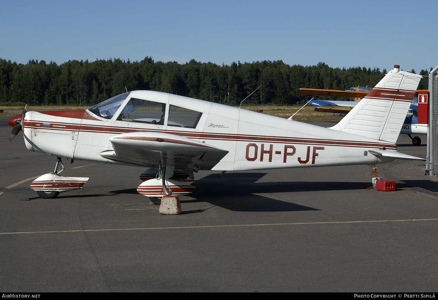 Aircraft Photo of OH-PJF | Piper PA-28-140 Cherokee B | AirHistory.net #193828