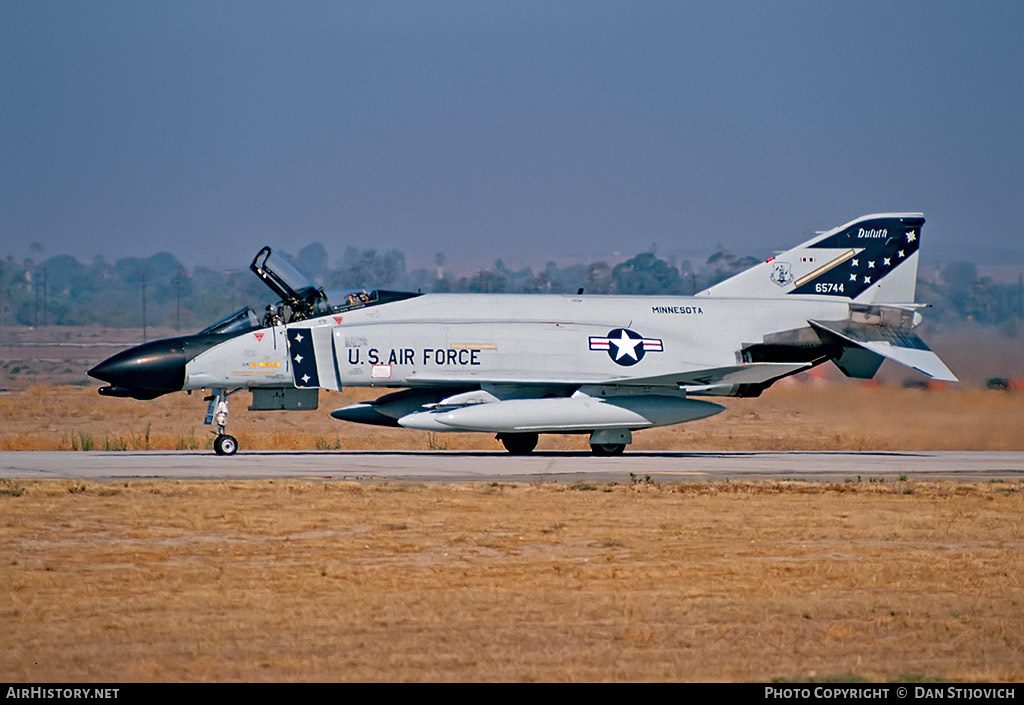 Aircraft Photo of 65-0744 / 65744 | McDonnell Douglas F-4D Phantom II | USA - Air Force | AirHistory.net #193830